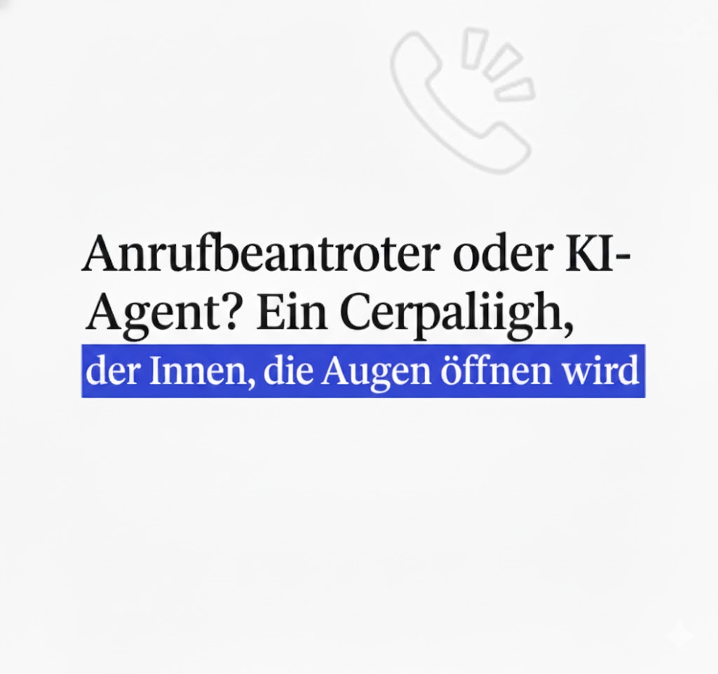 Anrufbeantworter oder KI-Agent? Ein Vergleich, der Ihnen die Augen öffnen wird